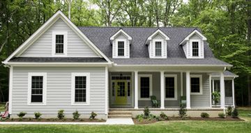 Siding installation by Alpha Roofing & Construction